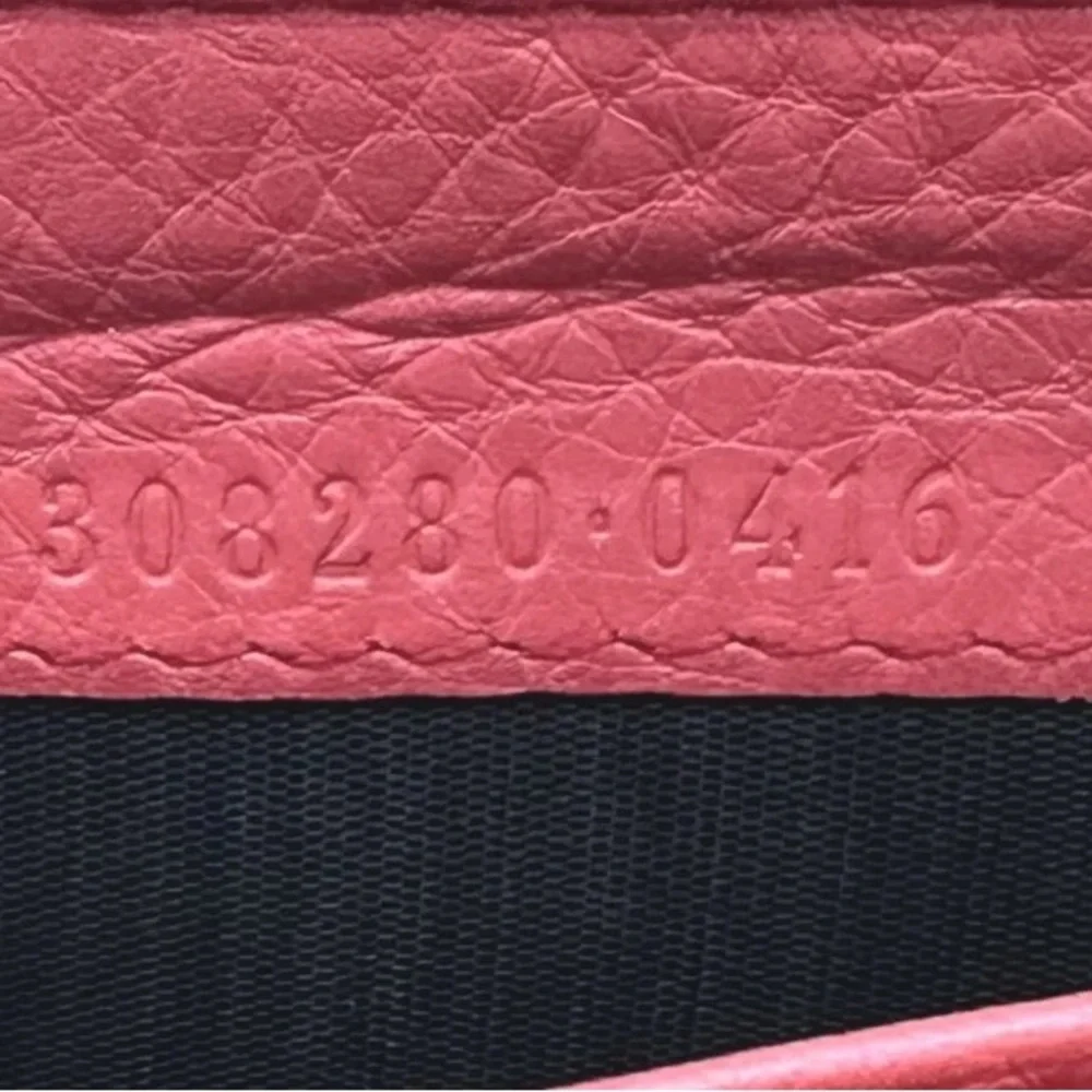 GUCCI Soho GG Zip Around Zippy Wallet. Leather - Picture 5 of 11